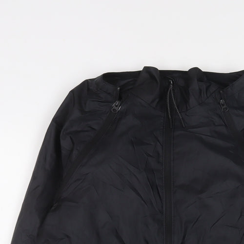 Marks and Spencer Womens Black Jacket Size 12 Zip