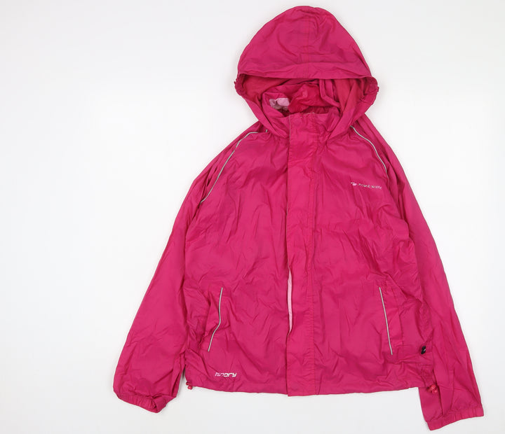 Mountain Life Girls Pink Jacket Size 15-16 Years Zip