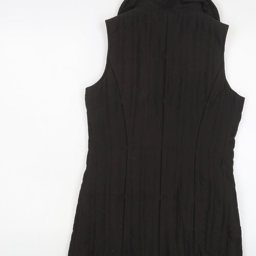 WANKO Womens Black Gilet Jacket Size 6 Zip