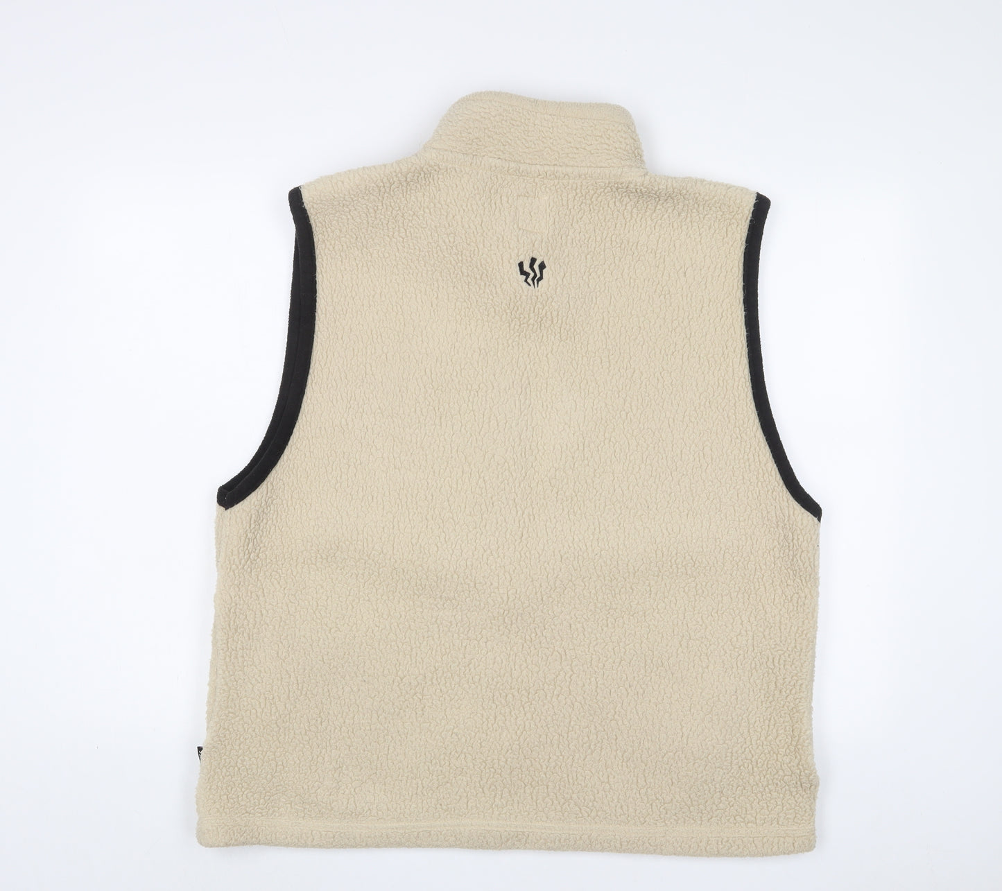 Fat Face Mens Beige Gilet Jacket Size XL Zip