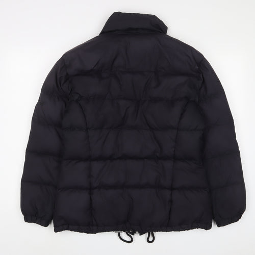 NEVICA Womens Black Puffer Jacket Jacket Size 10 Zip