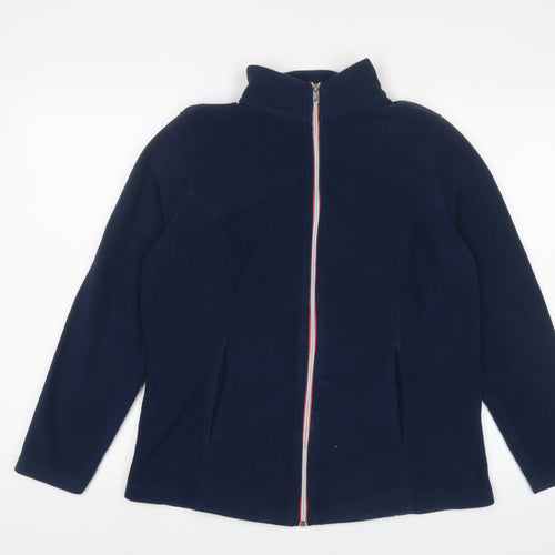 Capsule Womens Blue Jacket Size 12 Zip