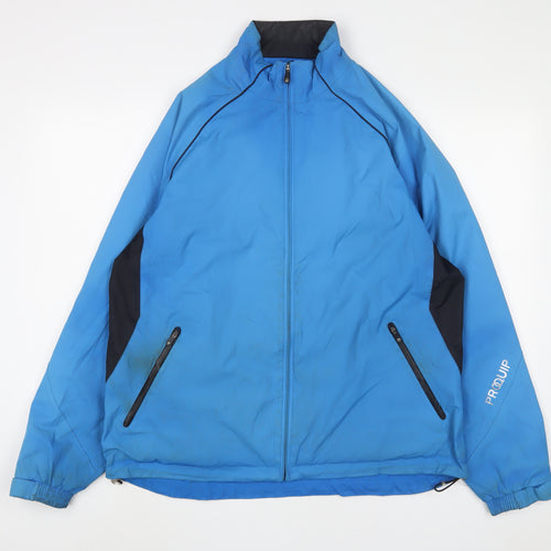 Proquip Mens Blue Jacket Size L Zip