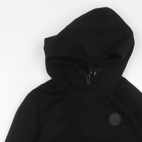 DC Shoes Boys Black Jacket Size 12 Years Zip
