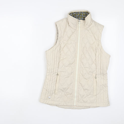 Regatta Womens Beige Gilet Jacket Size 10 Zip