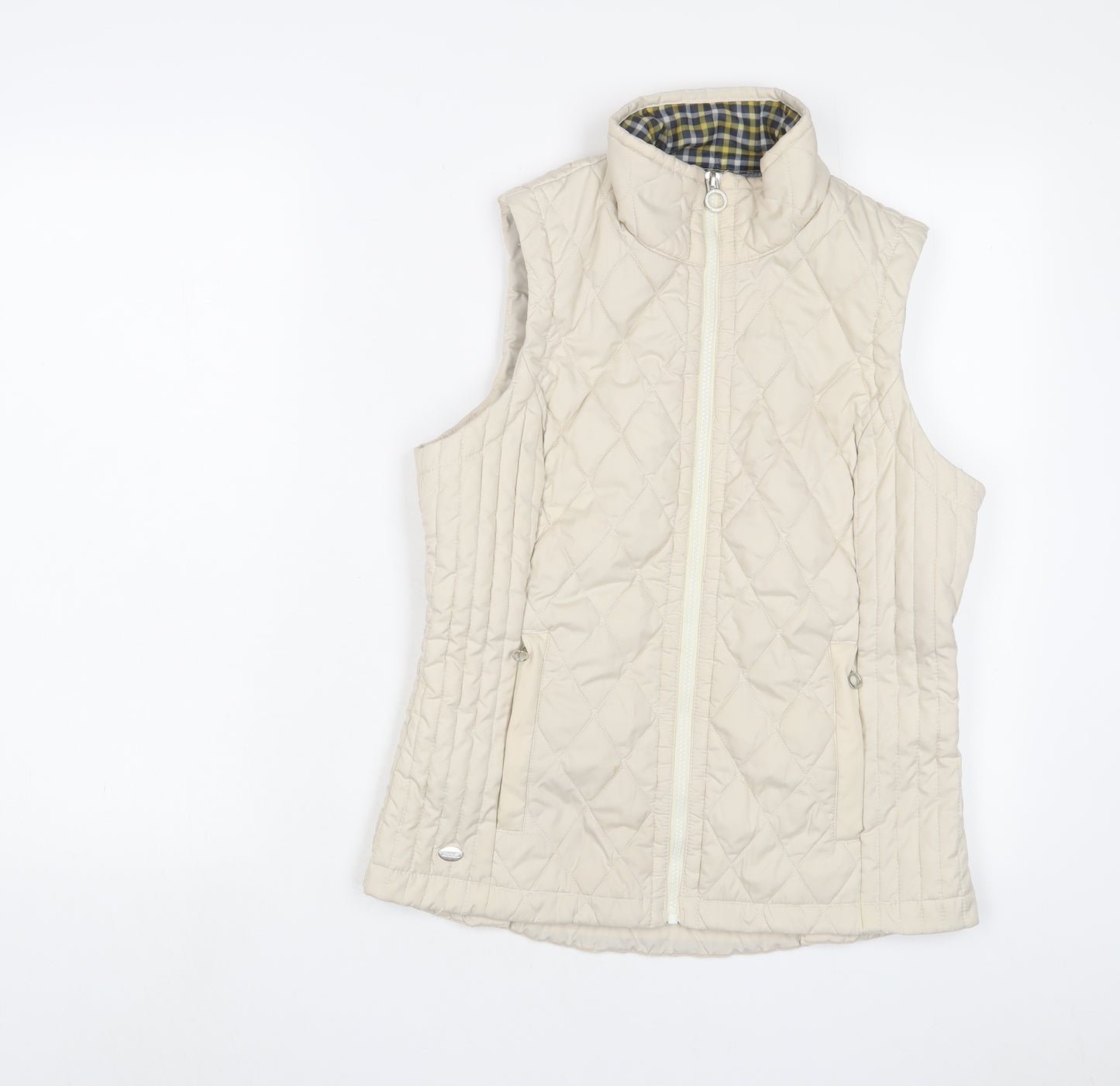 Regatta Womens Beige Gilet Jacket Size 10 Zip