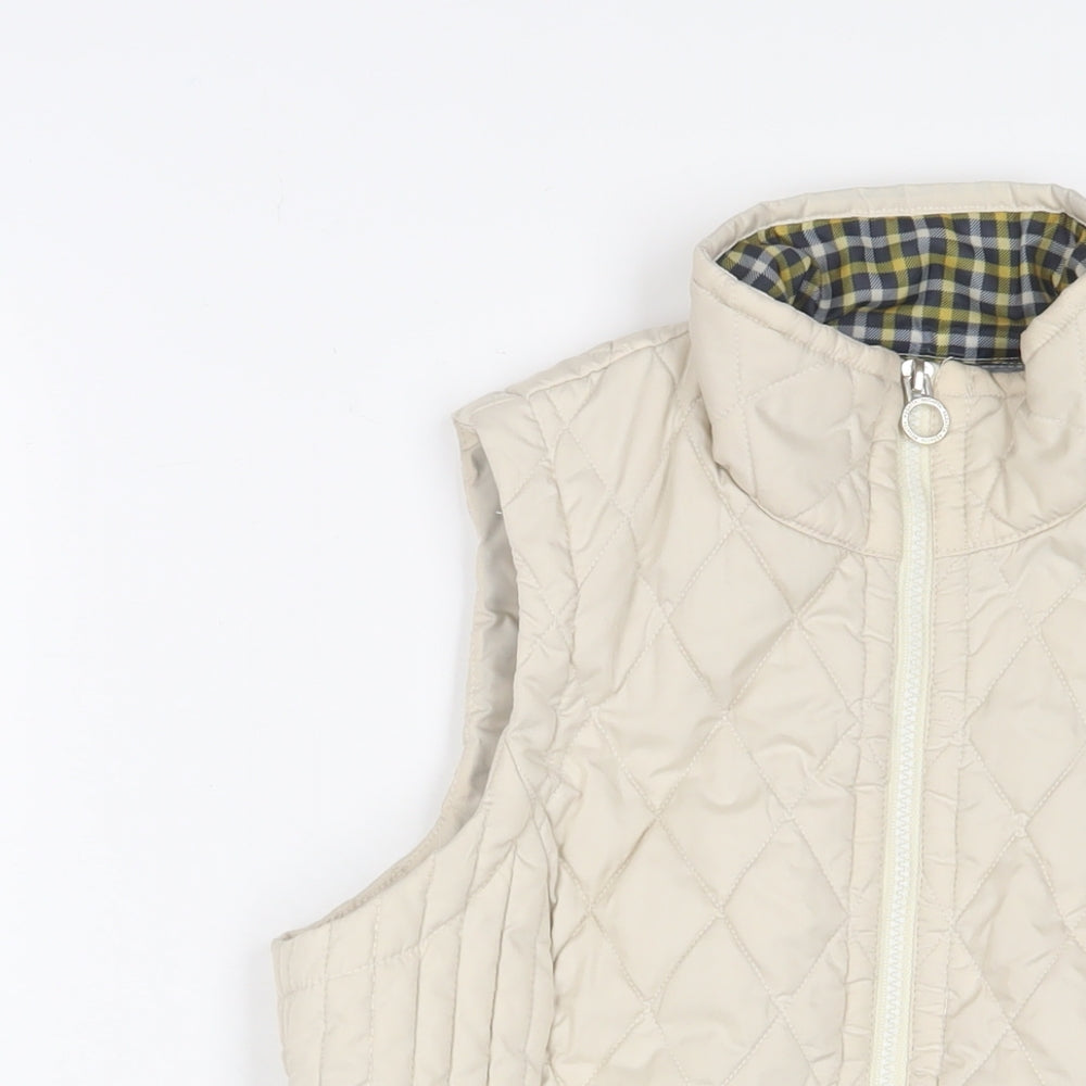 Regatta Womens Beige Gilet Jacket Size 10 Zip
