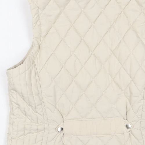 Regatta Womens Beige Gilet Jacket Size 10 Zip