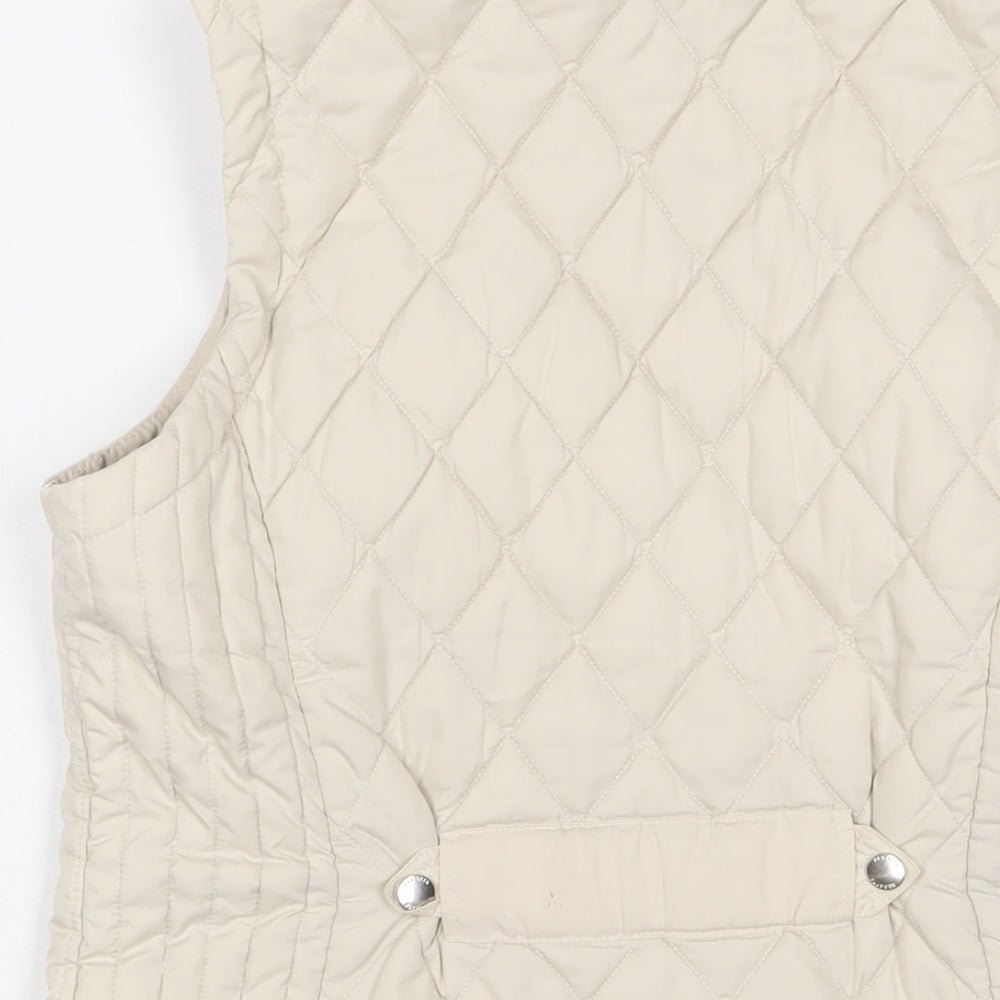Regatta Womens Beige Gilet Jacket Size 10 Zip