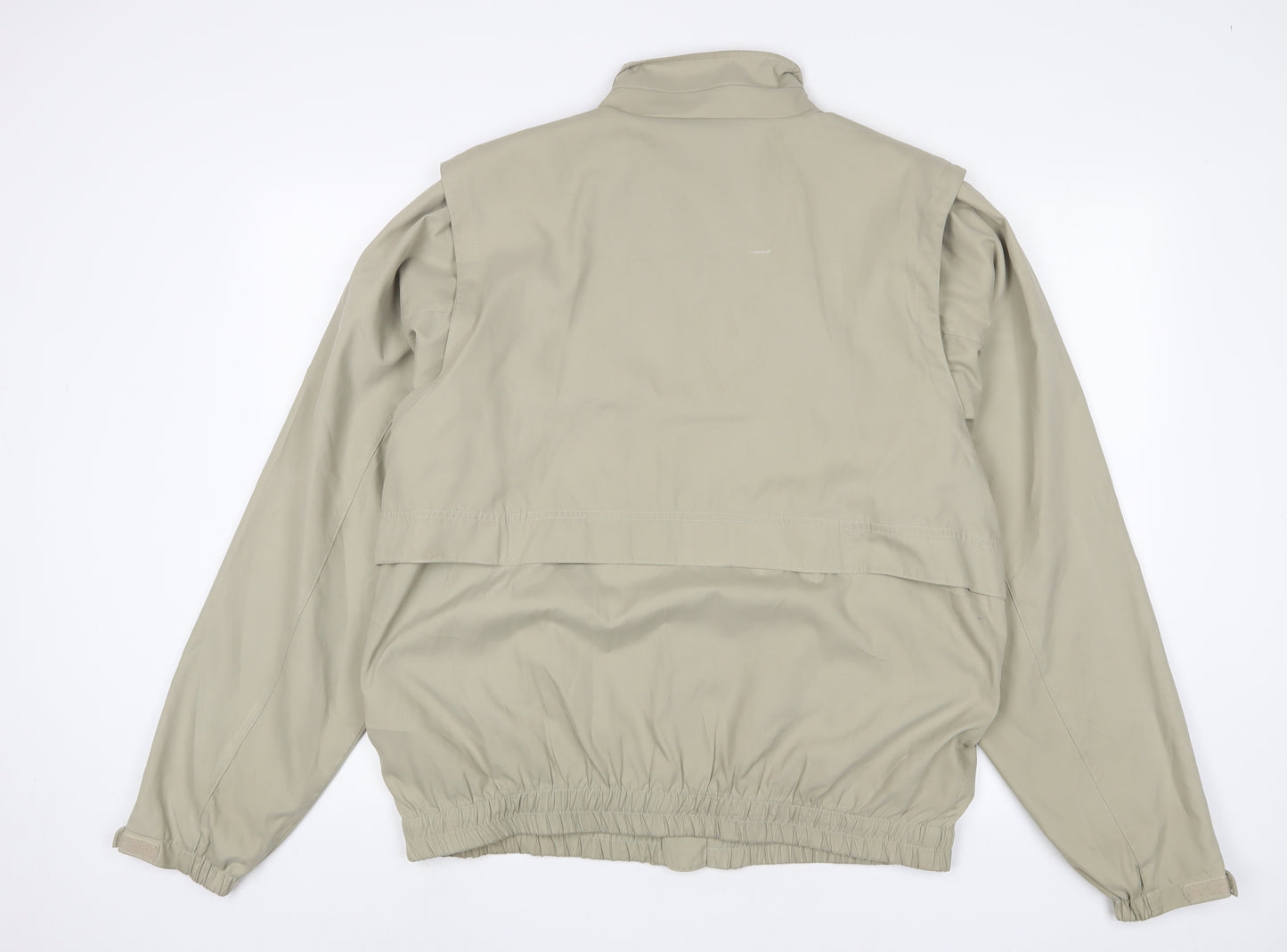 Marks and Spencer Mens Beige Jacket Size M Zip