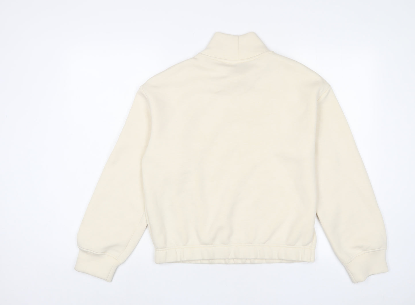 Marks and Spencer Womens Beige Polyester Pullover Sweatshirt Size S Pullover