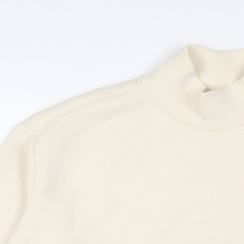 Marks and Spencer Womens Beige Polyester Pullover Sweatshirt Size S Pullover