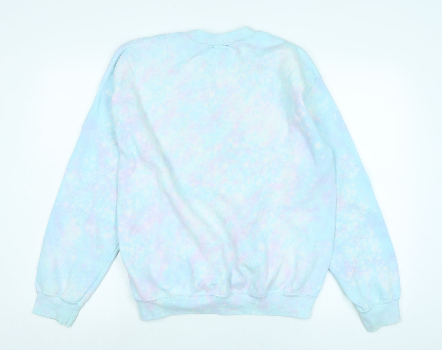 rachet Womens Blue Polyester Pullover Sweatshirt Size M - Logo