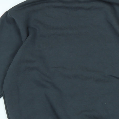 New Look Girls Grey Polyester Pullover Sweatshirt Size 9 Years