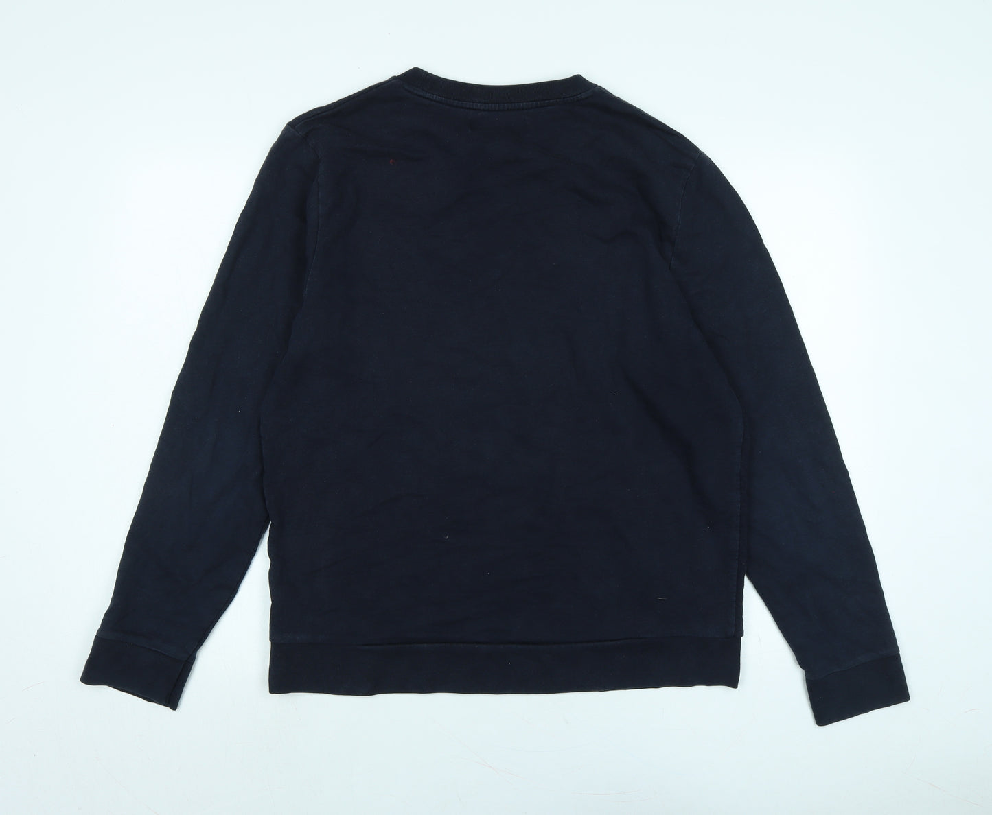 River Island Womens Blue Polyester Pullover Sweatshirt Size L
