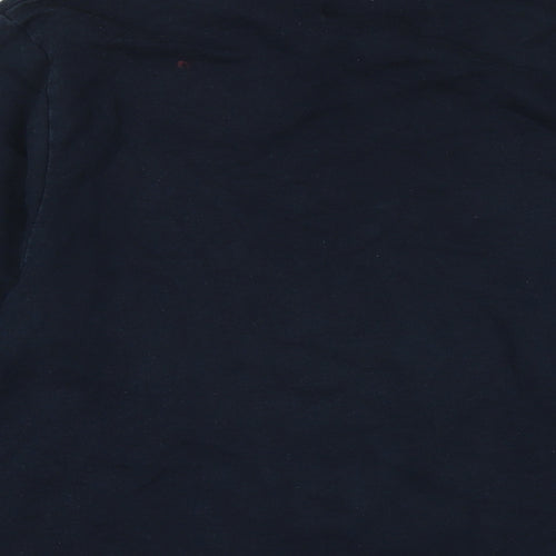 River Island Womens Blue Polyester Pullover Sweatshirt Size L