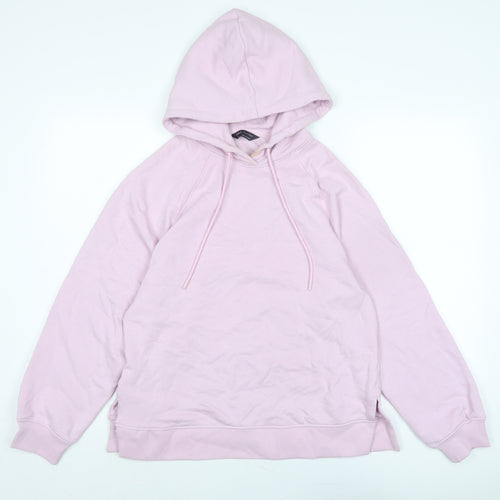 Marks and Spencer Womens Purple Polyester Pullover Hoodie Size 10