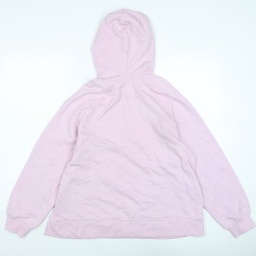 Marks and Spencer Womens Purple Polyester Pullover Hoodie Size 10