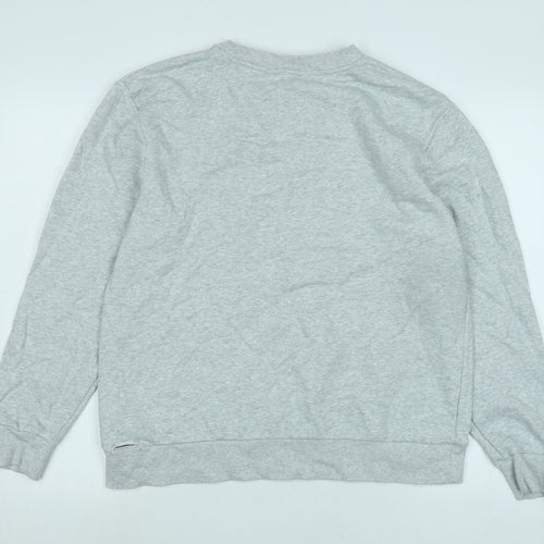 Marks and Spencer Womens Grey Polyester Pullover Sweatshirt Size M