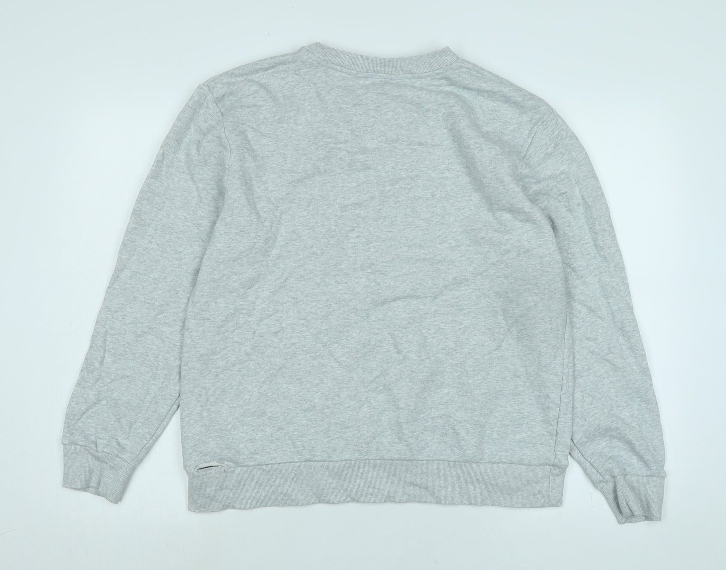 Marks and Spencer Womens Grey Polyester Pullover Sweatshirt Size M