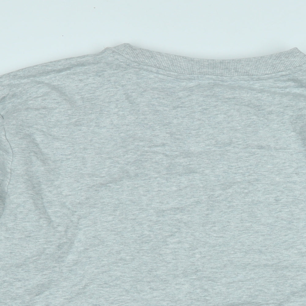 Marks and Spencer Womens Grey Polyester Pullover Sweatshirt Size M