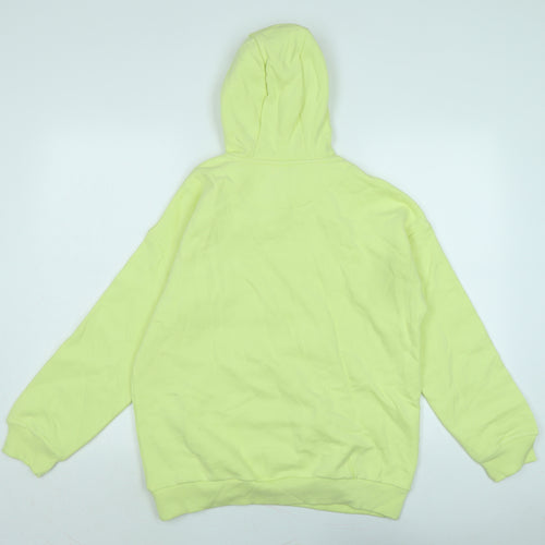 Marks and Spencer Boys Green Polyester Pullover Hoodie Size 13-14 Years
