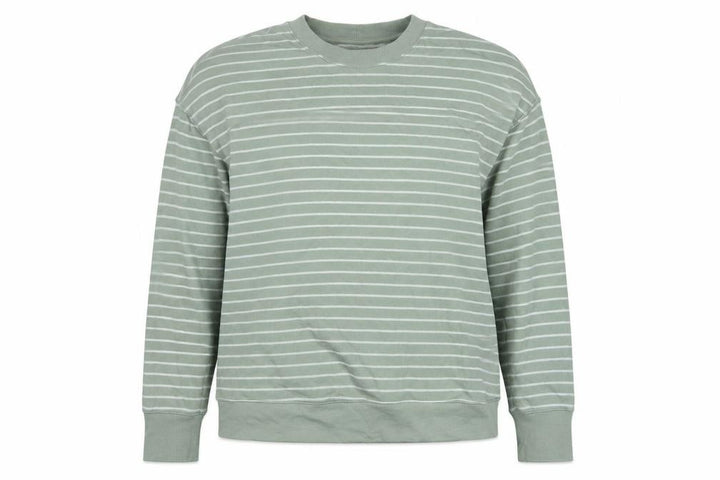Uniqlo Womens Green Cotton Pullover Sweatshirt Size L
