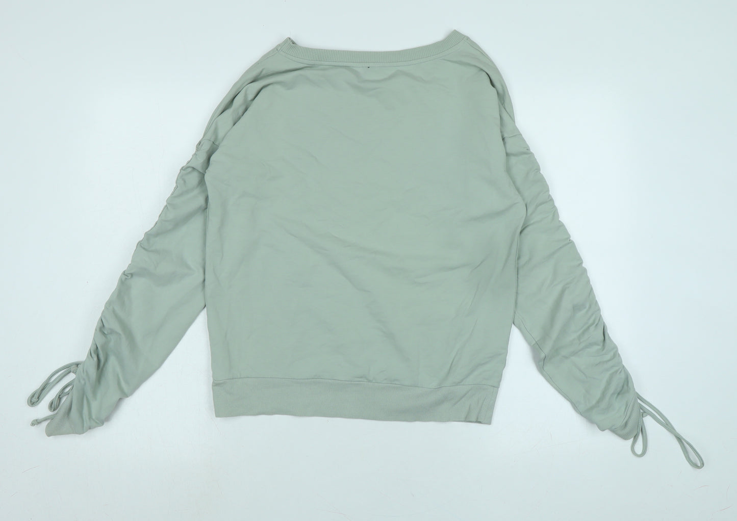 NEXT Womens Green Polyester Pullover Sweatshirt Size 8