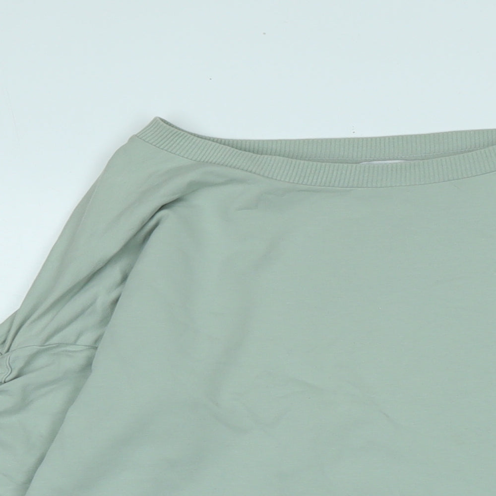 NEXT Womens Green Polyester Pullover Sweatshirt Size 8