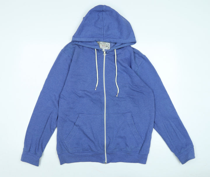 Red Herring Womens Blue Jacket Size M Zip
