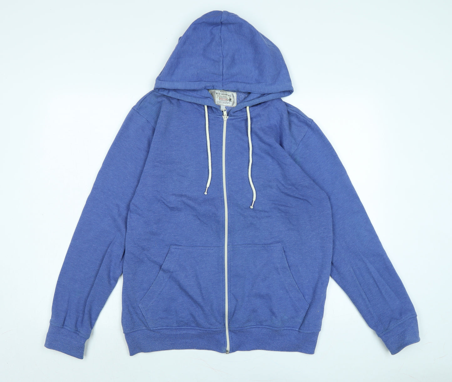 Red Herring Womens Blue Jacket Size M Zip