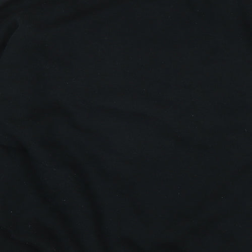 AX Paris Womens Black Polyester Pullover Sweatshirt Size L
