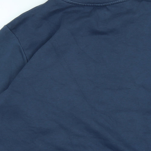 H&M Boys Blue Polyester Pullover Sweatshirt Size 14 Years