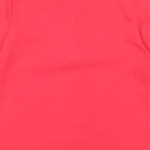 Uniqlo Womens Pink Cotton Basic Polo Size M Collared