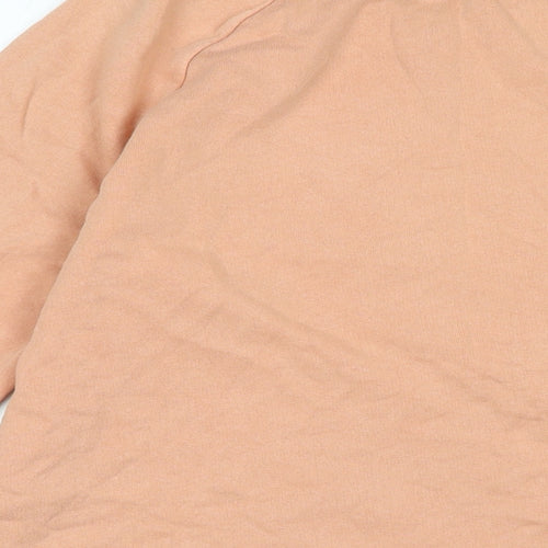 Principles Womens Orange Cotton Pullover Sweatshirt Size XL