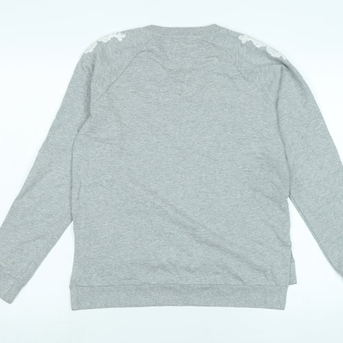 Lucky Brand Womens Grey Polyester Pullover Sweatshirt Size XS