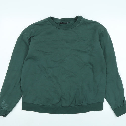 ASOS Womens Green Polyester Pullover Sweatshirt Size 12