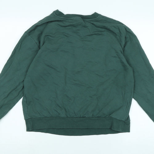 ASOS Womens Green Polyester Pullover Sweatshirt Size 12