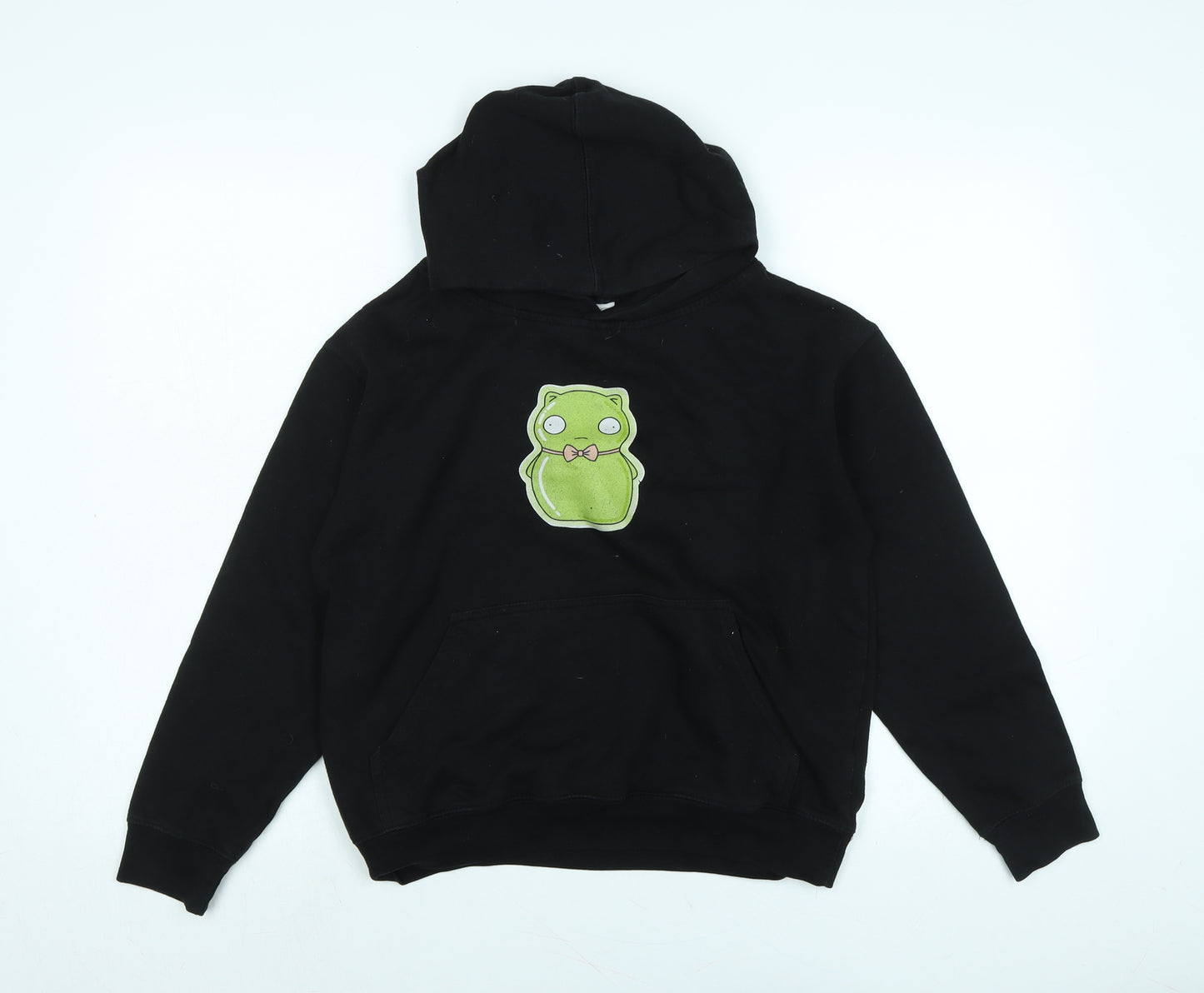 Live Lie Boys Black Polyester Pullover Hoodie Size L