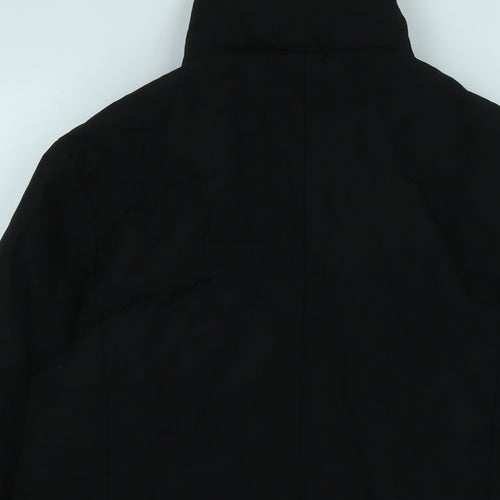 Minuet Womens Black Jacket Size 10 Button