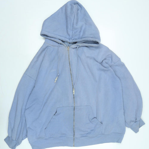 Re Styld Womens Blue Jacket Size 18 Zip
