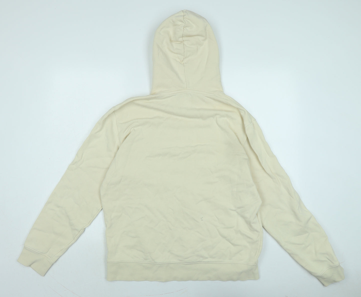 Marks and Spencer Womens Beige Polyester Pullover Hoodie Size L