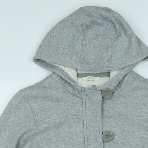 Marks and Spencer Womens Grey Jacket Size 12 Zip