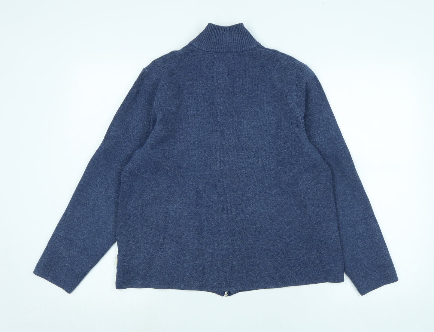 Marks and Spencer Womens Blue Jacket Size M Zip