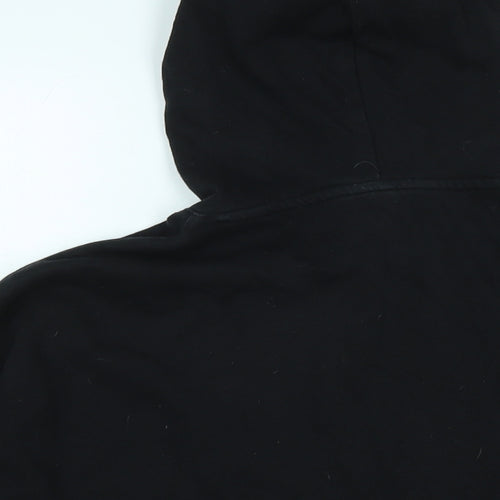 ASOS Womens Black Polyester Pullover Hoodie Size 8