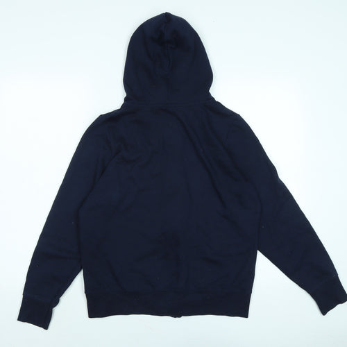 Marks and Spencer Womens Blue Jacket Size 14 Zip
