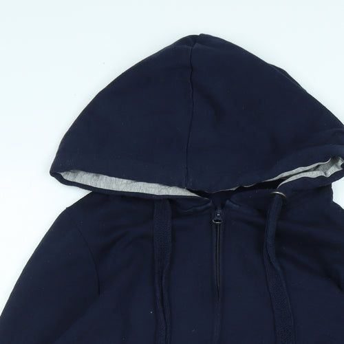 Marks and Spencer Womens Blue Jacket Size 14 Zip