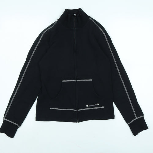 Next Sport Womens Black Jacket Size 10 Zip