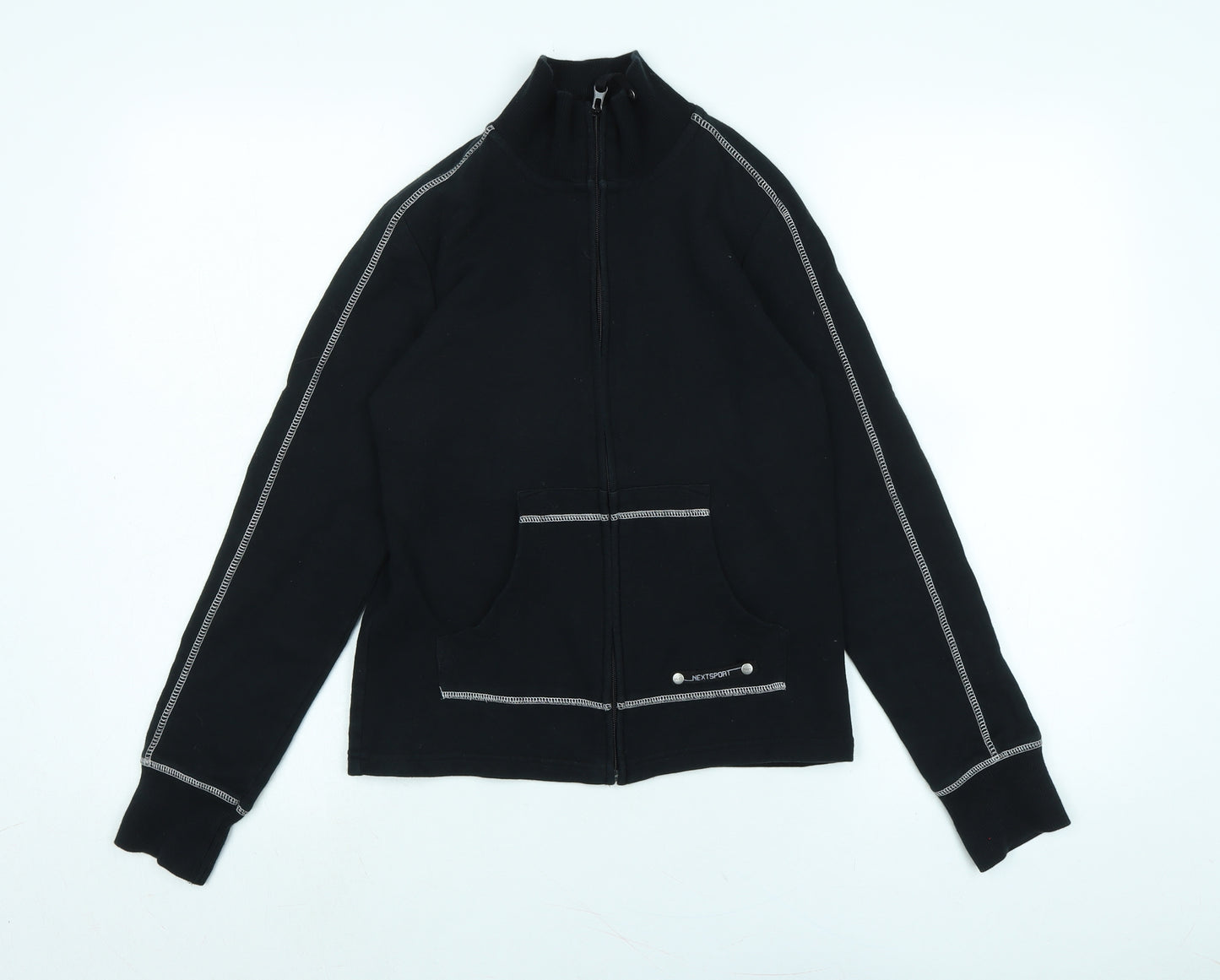 Next Sport Womens Black Jacket Size 10 Zip