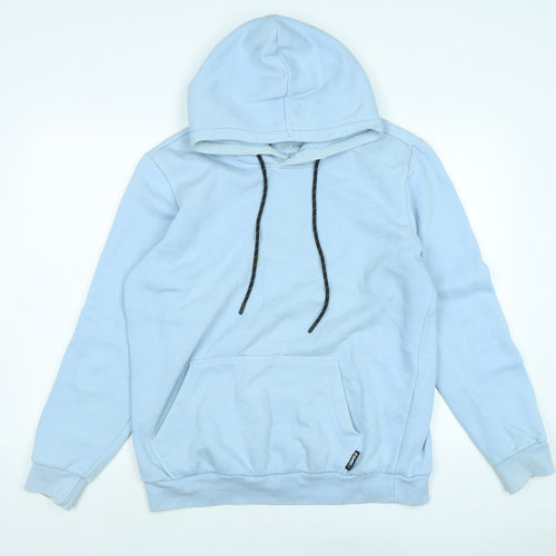 Berkshire Womens Blue Polyester Pullover Hoodie Size M
